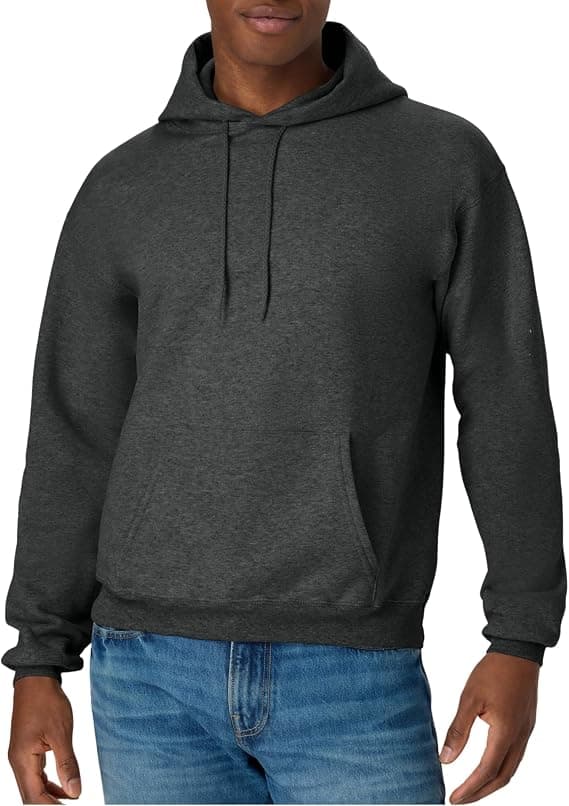 Hanes Men's Hoodie, EcoSmart Fleece Pullover