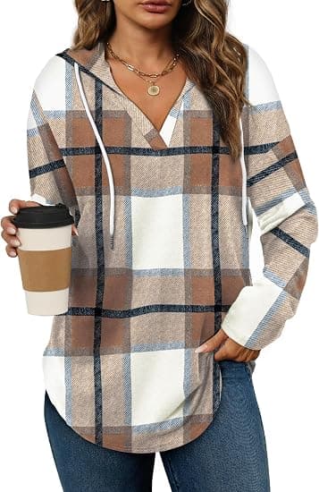 Bofell Womens Hoodies, Pullover Oversized Sweatshirt